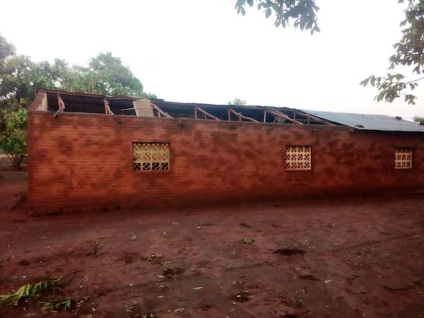 Cyclone Anna causes damage in the village,November 16th 2022